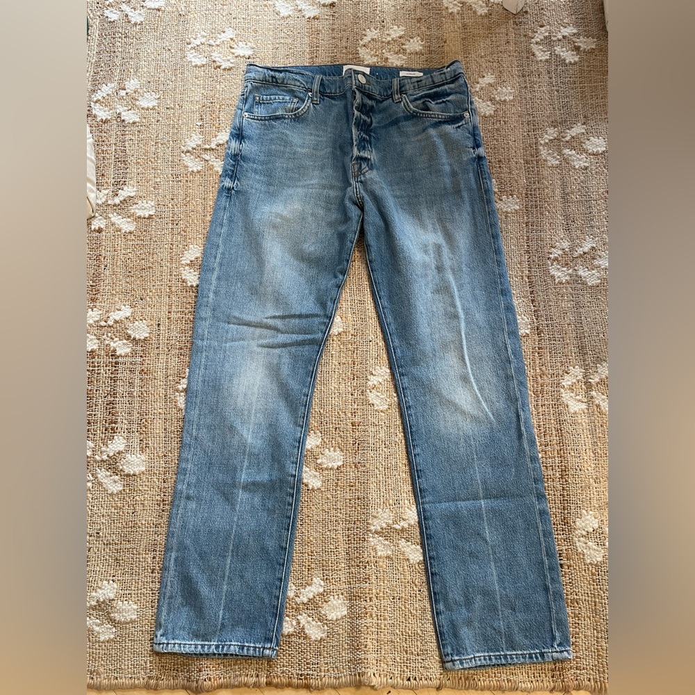 Frame Le Slouch Jeans Button Fly Size 28